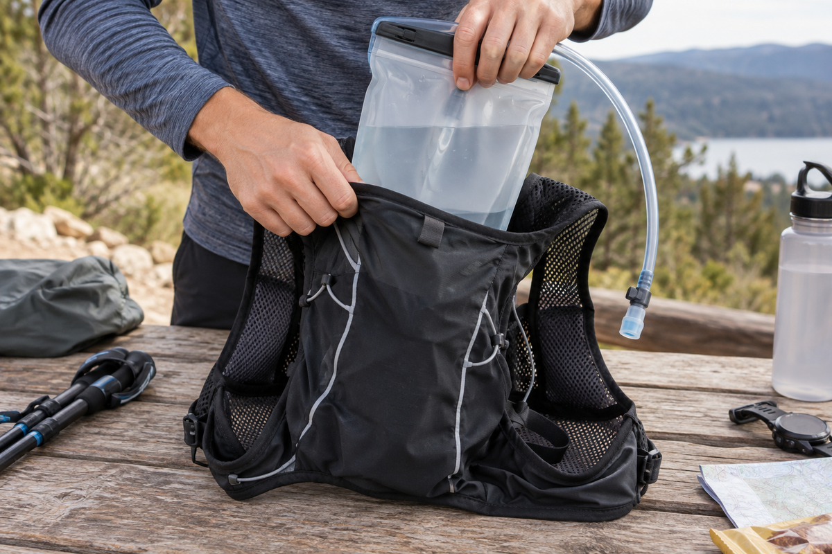 Wanneer voeg je een drinkreservoir van 1,5 liter toe?
