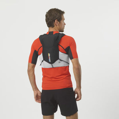 Hydratatievest Salomon ADV Skin 5 wit zwart, achteraanzicht