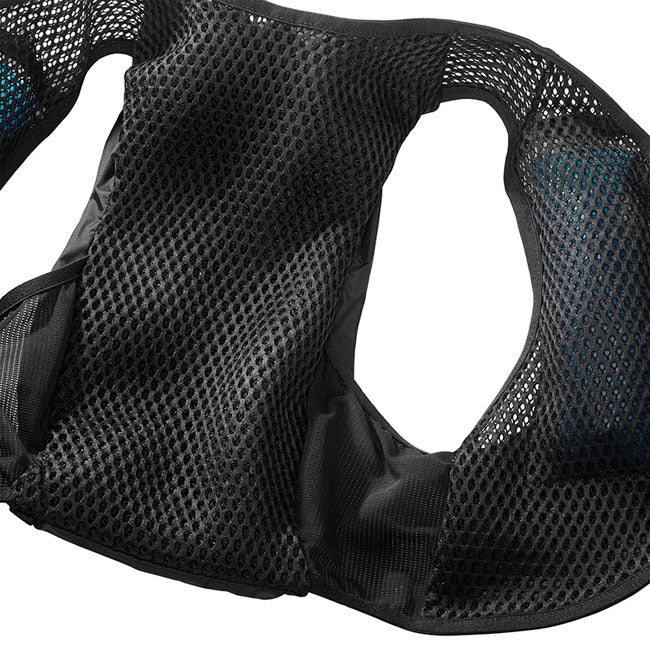 Hydratatievest Salomon Active Skin 8 zwart, detail van het verstelsysteem