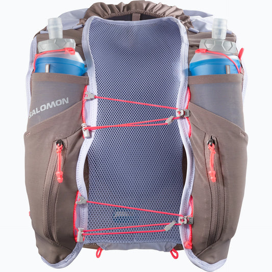 Hydratatievest Salomon ADV Skin 12 Women bruin grijs, vooraanzicht