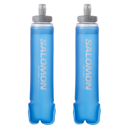 2 x Salomon soft flasks 500 ml 42 mm, overzicht van de tweedelige set