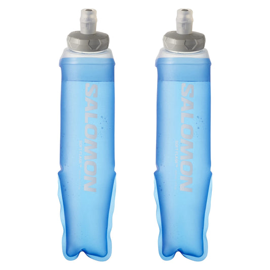 2 x Salomon Ultra soft flasks 500 ml 42 mm, overzicht van de tweedelige set