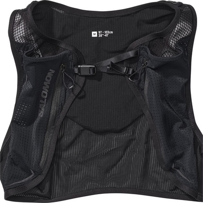 Trailrunningriem Salomon Pulse 2 zwart, vooraanzicht