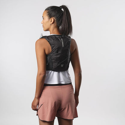 Hydratatievest Salomon Active Skin 4 Women zwart, detail van de voorvakken