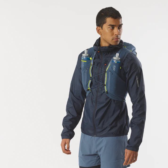 Hydratatievest Salomon ADV Skin 12 steenblauw, vooraanzicht