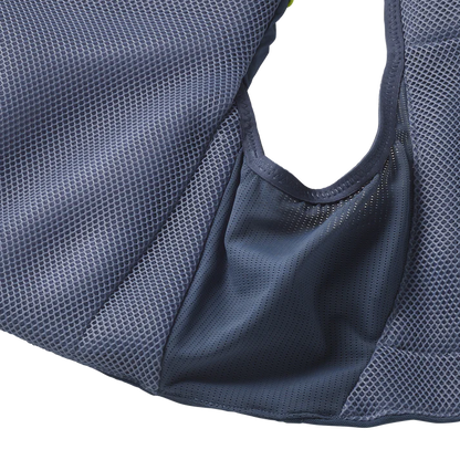 Hydratatievest Salomon ADV Skin 12 steenblauw, volledig aanzicht van het ontwerp
