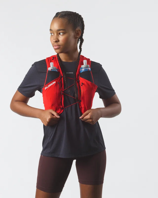 Hydratatievest Salomon Sense Pro 6 rood, achteraanzicht