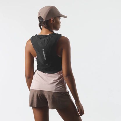 Hydratatievest Salomon ADV Skin 5 zwart, achteraanzicht