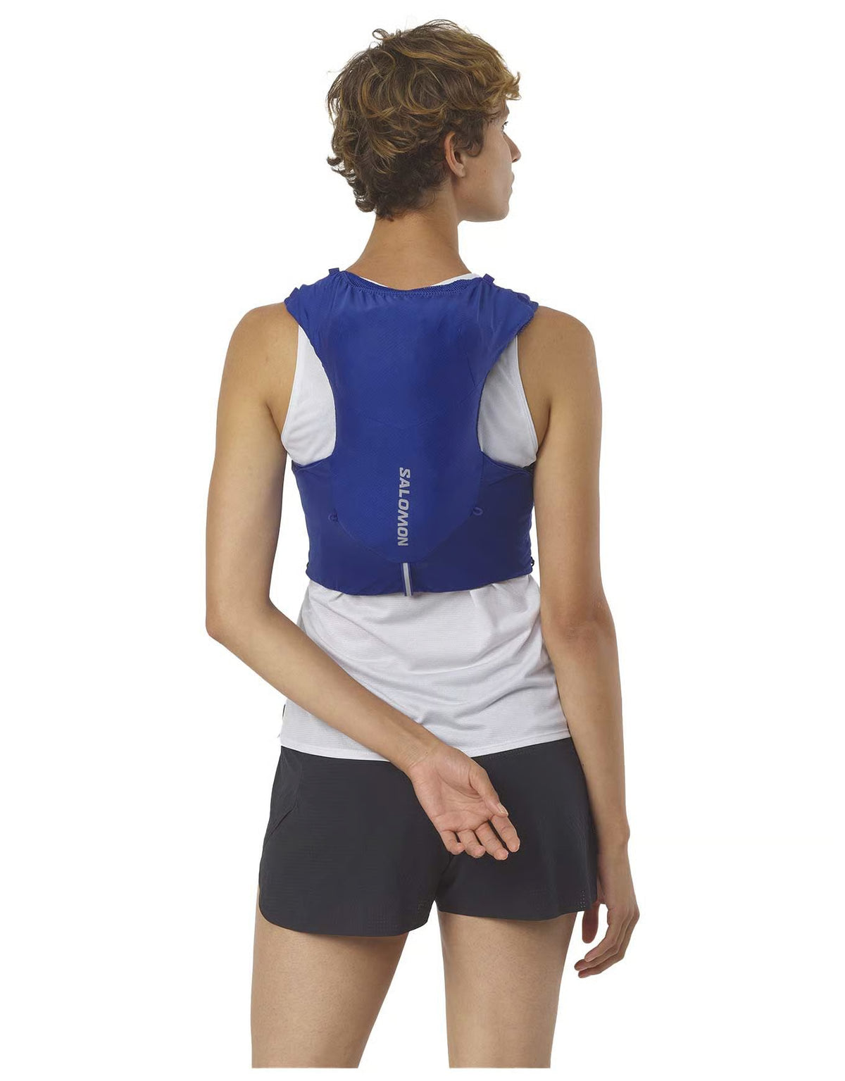 Hydratatievest Salomon ADV Skin 5 blauw, achteraanzicht