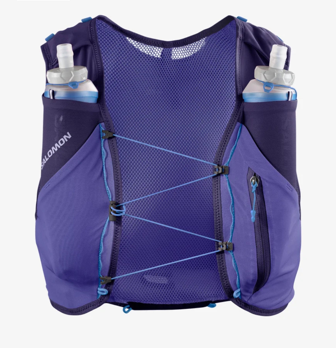 Hydratatievest Salomon ADV Skin 5 blauw paars, vooraanzicht