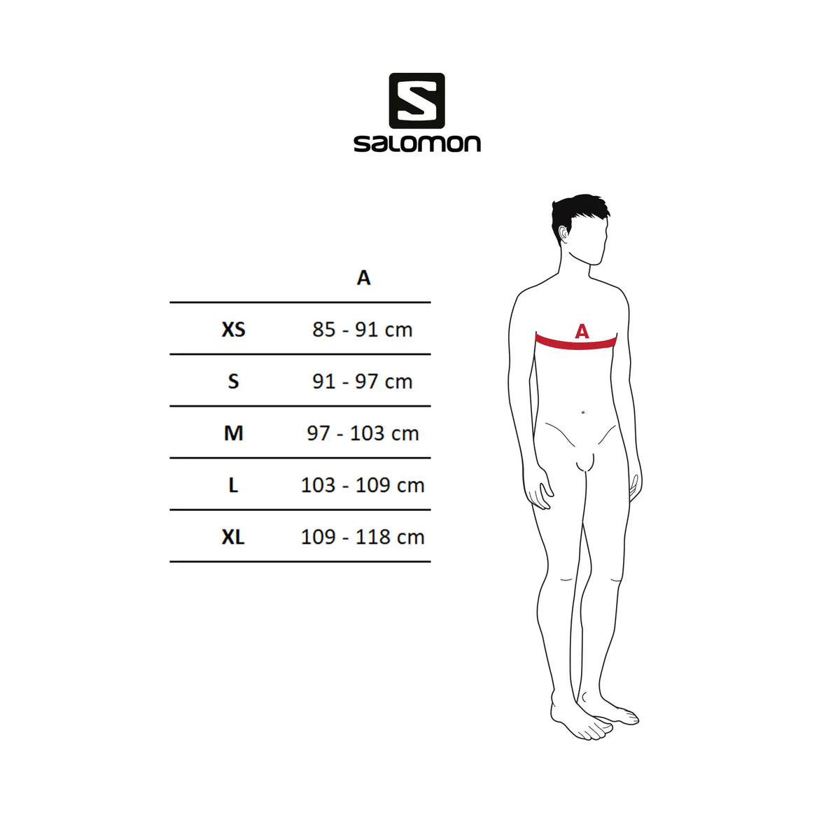 Hydratatievest Salomon Active Skin 12 zwart, detail van het achtervak