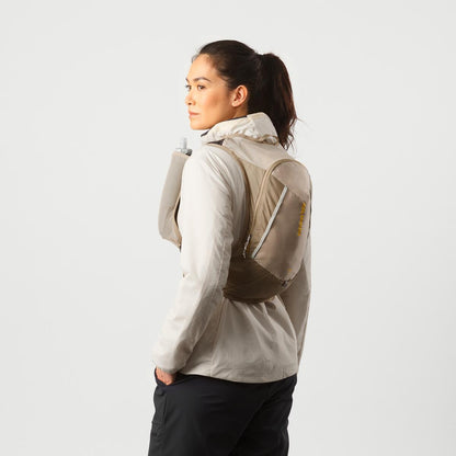 Salomon Cross 8 Beige, detail van de zijkant