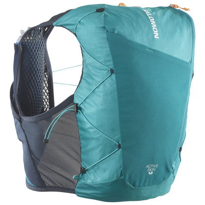 Hydratatievest Salomon Active Skin 12 turquoise, overzicht
