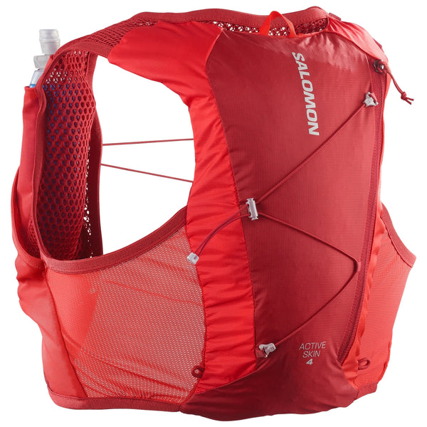 Hydratatievest Salomon Active Skin 4 rood, overzicht