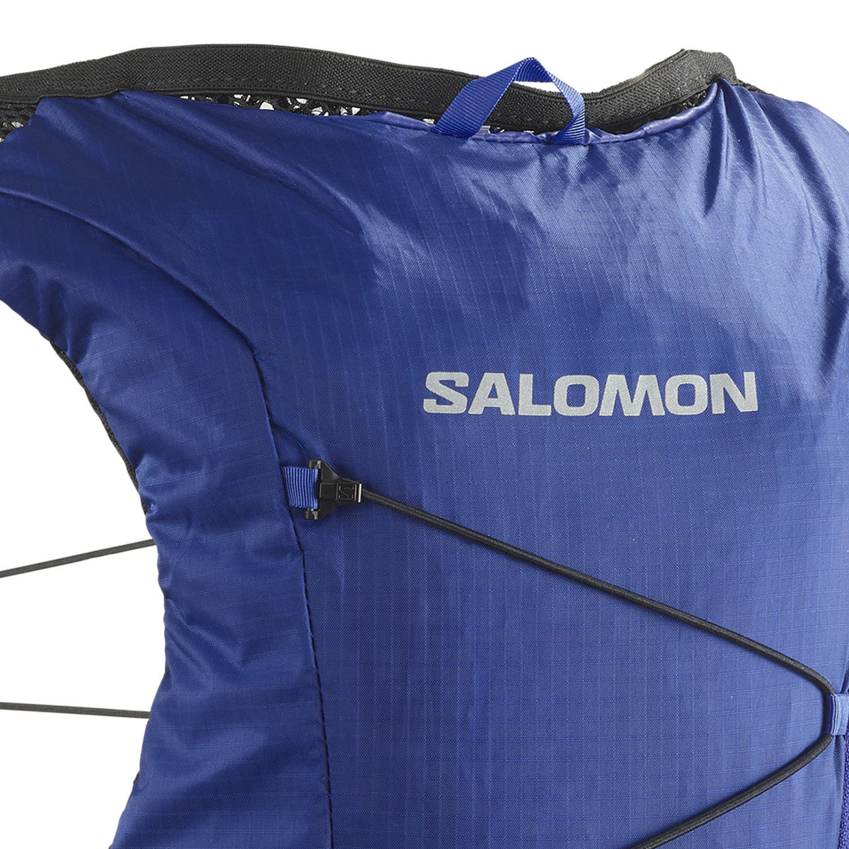 Hydratatievest Salomon Active Skin 4 blauw oscuro, detail van de voorvakken