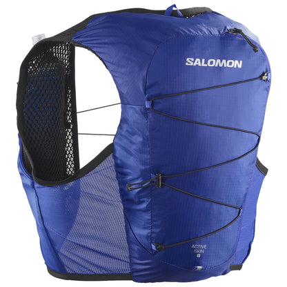 Hydratatievest Salomon Active Skin 8 blauw oscuro, overzicht