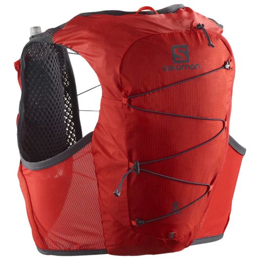 Hydratatievest Salomon Active Skin 8 rood grijs, overzicht
