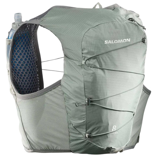 Hydratatievest Salomon Active Skin 8 groen grijs, overzicht