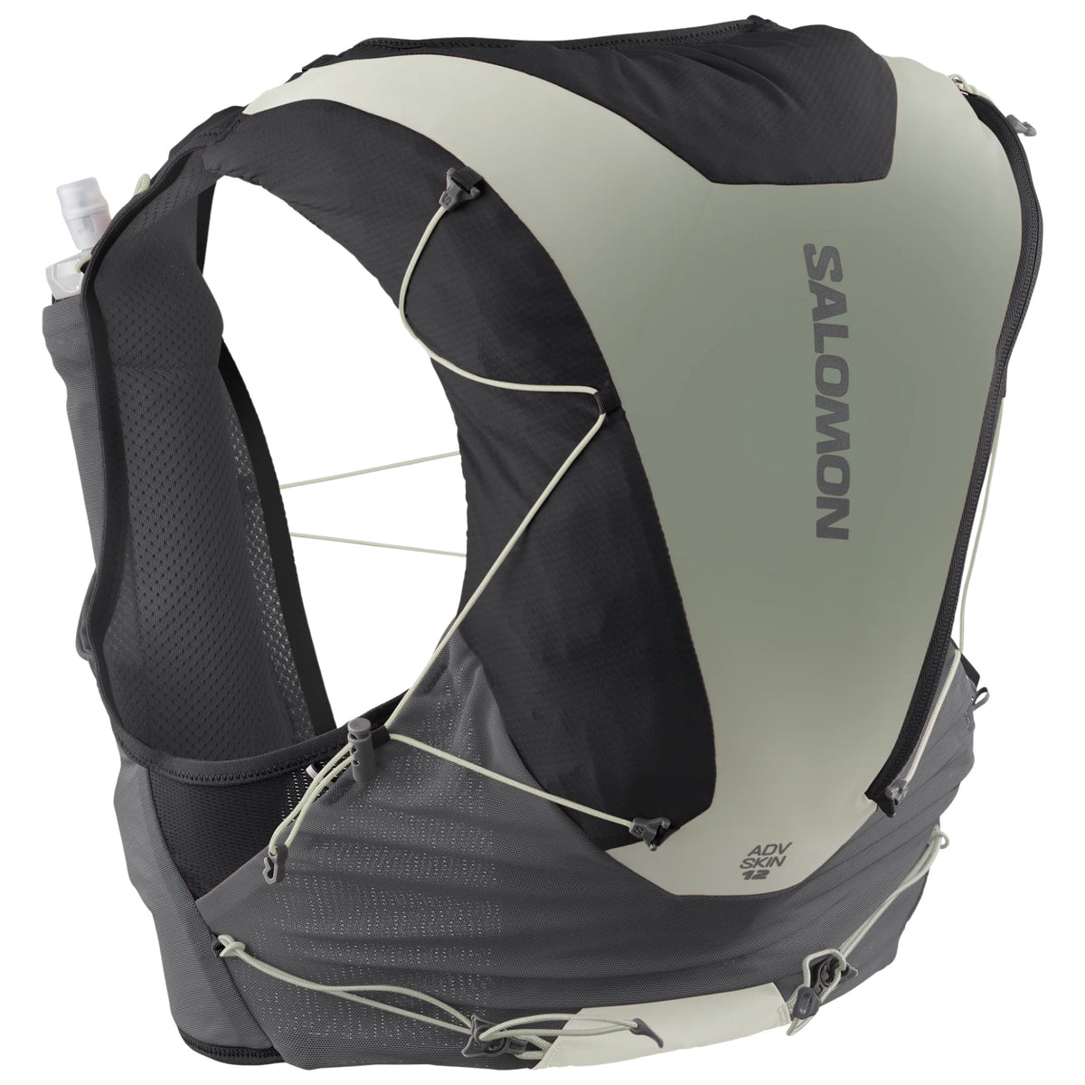 Hydratatievest Salomon ADV Skin 12 zwart grijs, overzicht