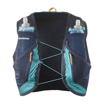 Hydratatievest Salomon Active Skin 12 turquoise, detail van de zijkant