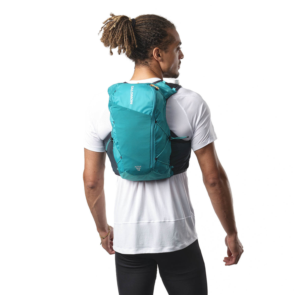Hydratatievest Salomon Active Skin 12 turquoise, vooraanzicht