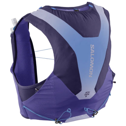 Hydratatievest Salomon ADV Skin 5 blauw paars, overzicht