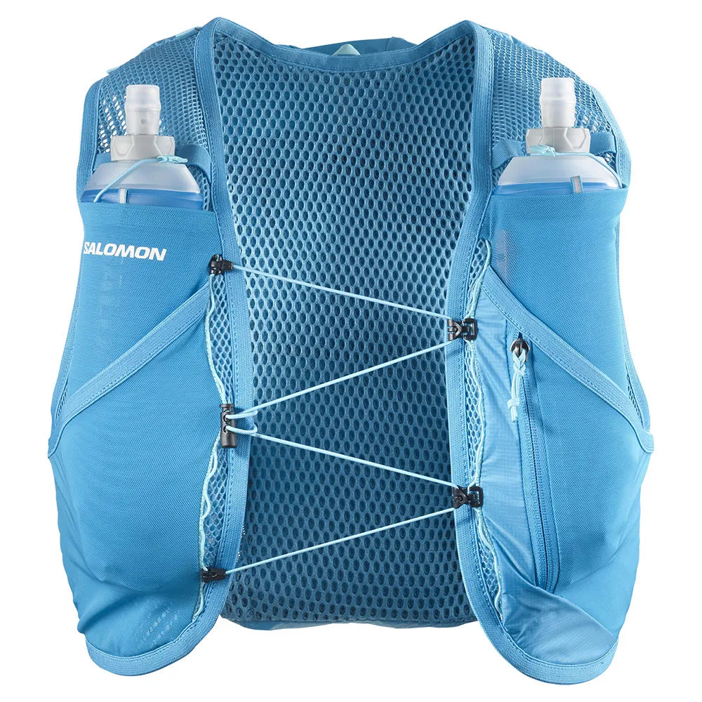 Hydratatievest Salomon Active Skin 8 blauw cielo, vooraanzicht