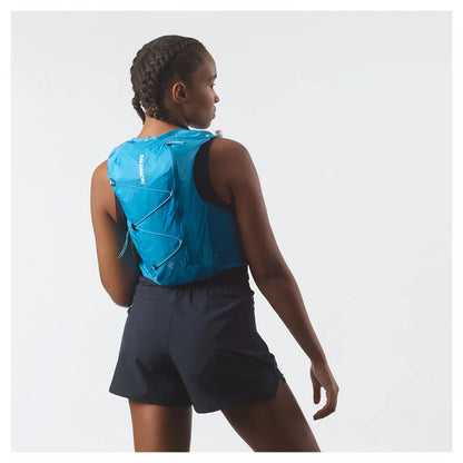 Hydratatievest Salomon Active Skin 8 blauw cielo, achteraanzicht
