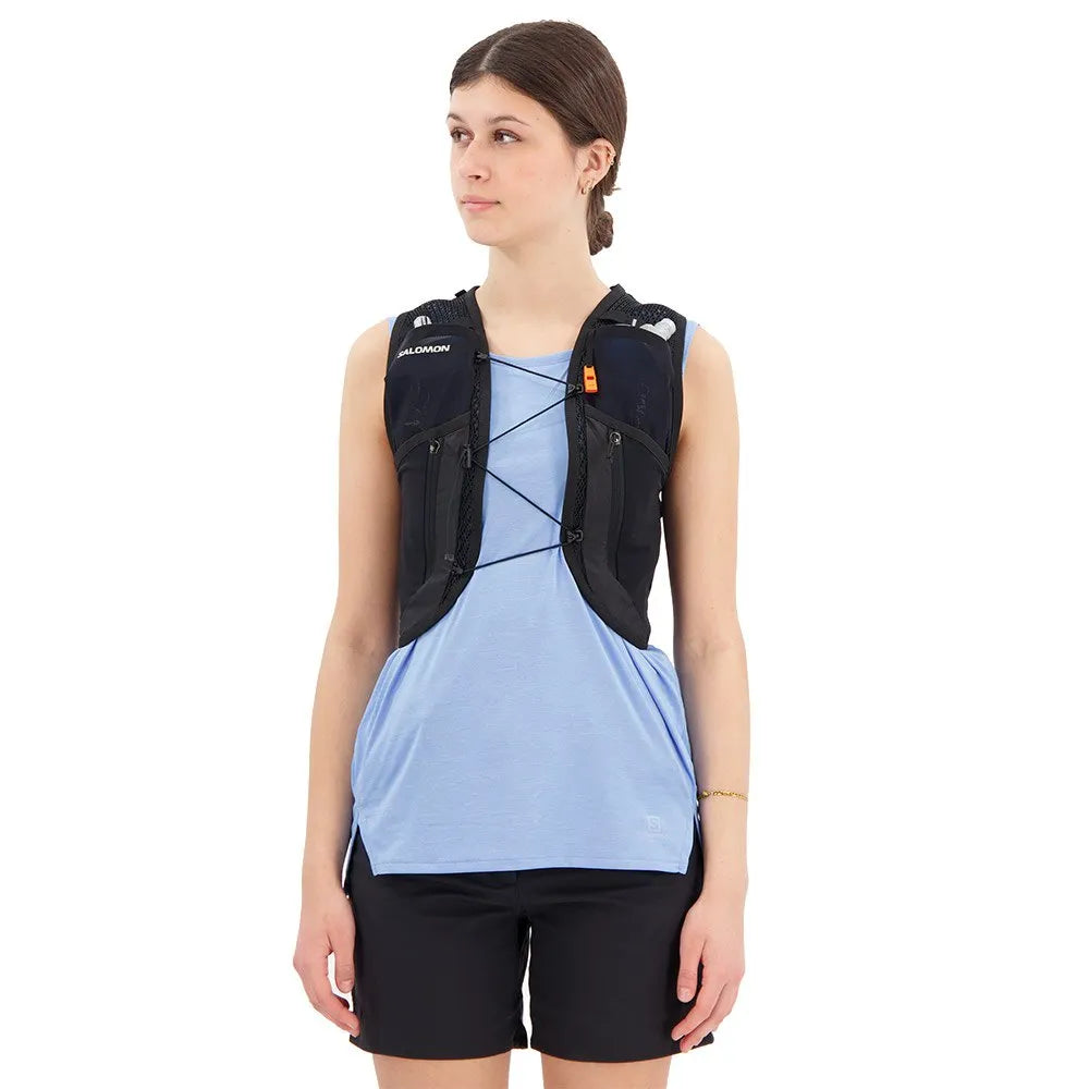Hydratatievest Salomon Active Skin 12 Women zwart, achteraanzicht