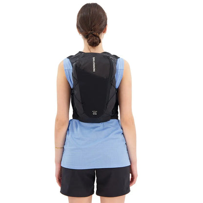 Hydratatievest Salomon Active Skin 12 Women zwart, detail van de zijkant