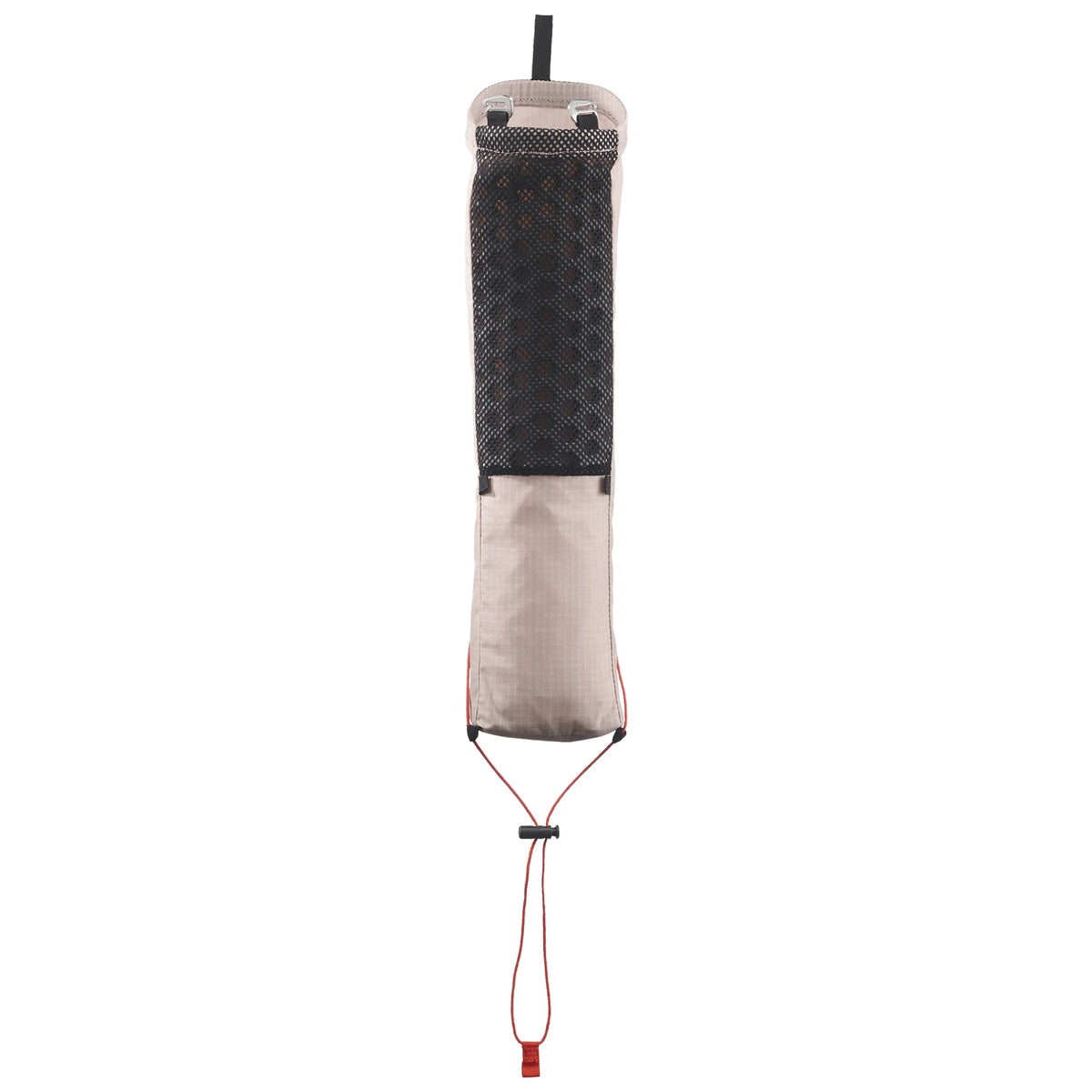 Salomon Custom Quiver Ultra Beige, vooraanzicht van de verstevigde opening