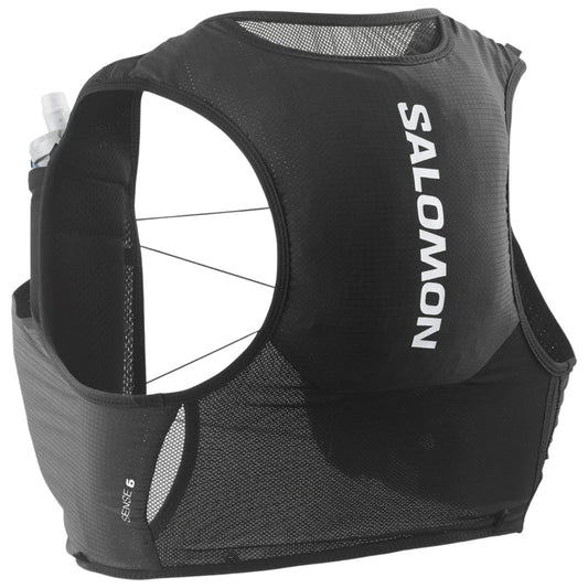 Hydratatievest Salomon Sense Pro 6 zwart, overzicht