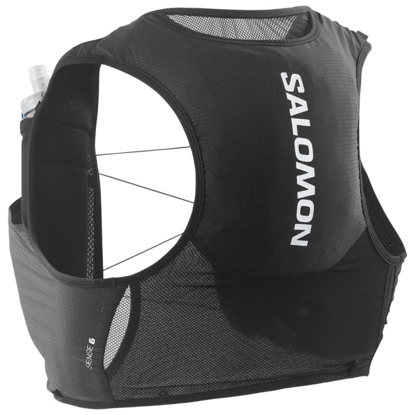 Hydratatievest Salomon Sense Pro 6 zwart, overzicht