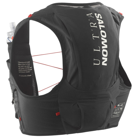 Hydratatievest Salomon S/LAB Ultra 10 zwart, overzicht