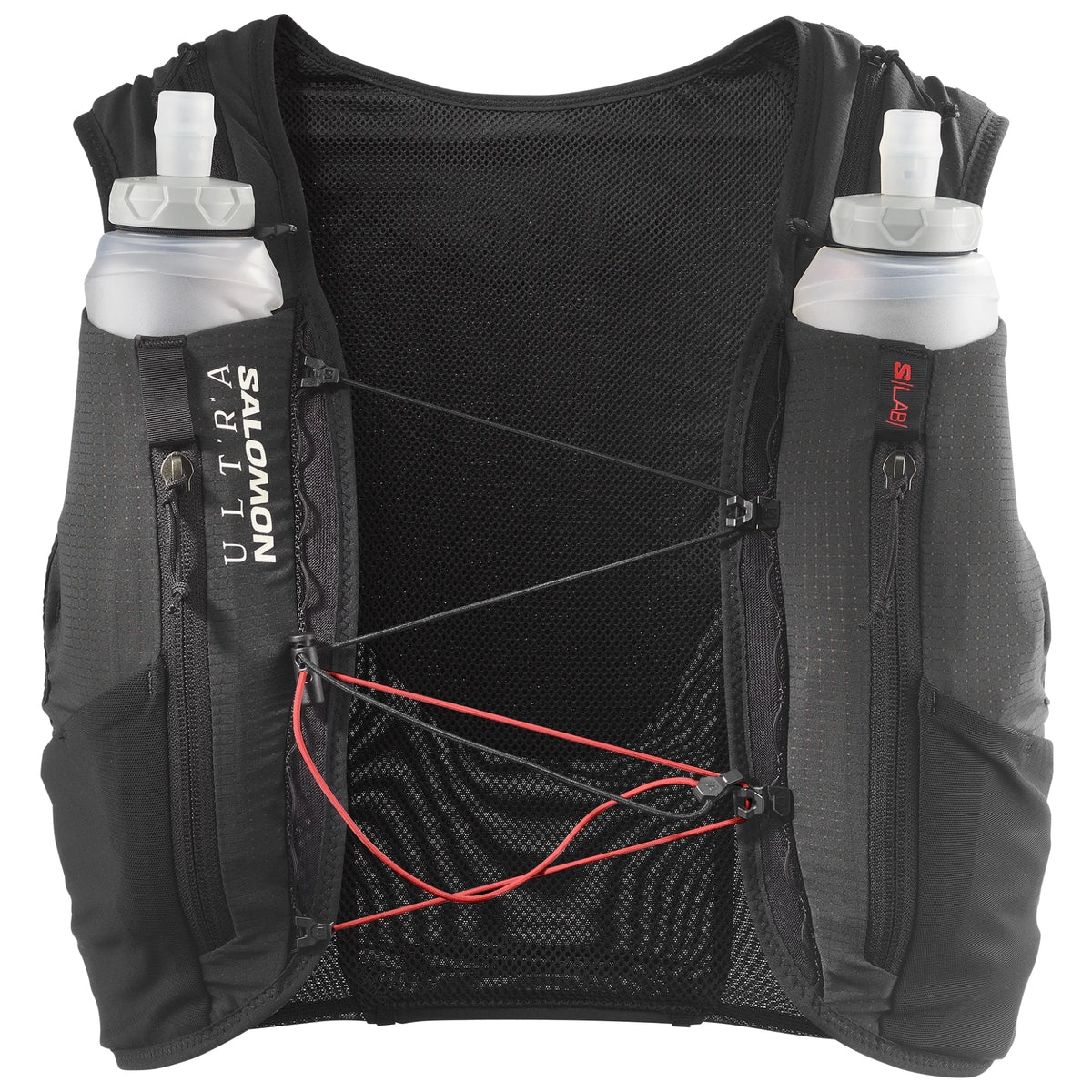 Hydratatievest Salomon S/LAB Ultra 12 zwart, vooraanzicht