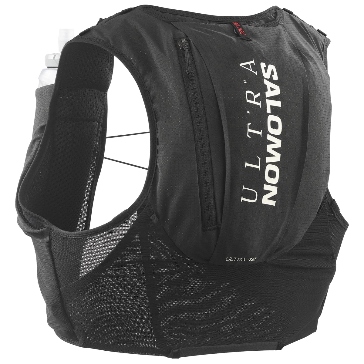 Hydratatievest Salomon S/LAB Ultra 12 zwart, overzicht