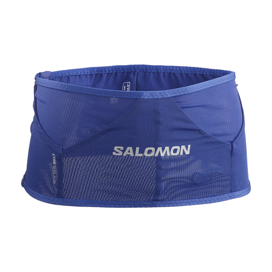 Trailrunningriem Salomon ADV Skin Belt blauw, overzicht