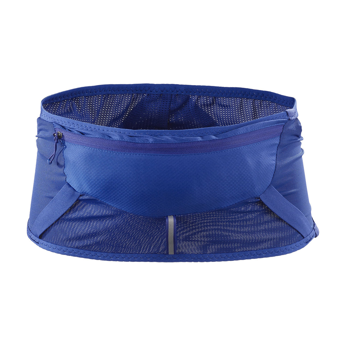 Trailrunningriem Salomon ADV Skin Belt blauw, achteraanzicht