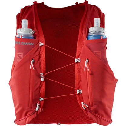 Hydratatievest Salomon ADV Skin 12 rood, vooraanzicht