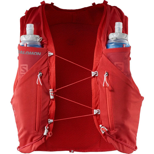 Hydratatievest Salomon ADV Skin 12 rood, vooraanzicht